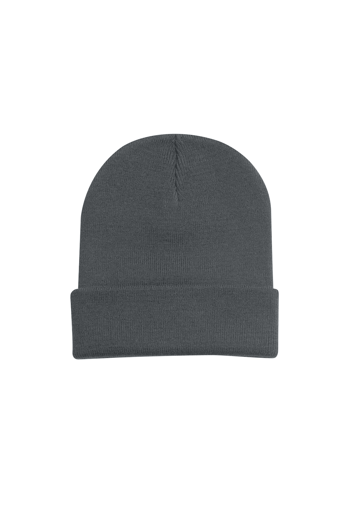 Uneek UC410 Heavyweight Cuffed Beanie Graphite Grey ONE